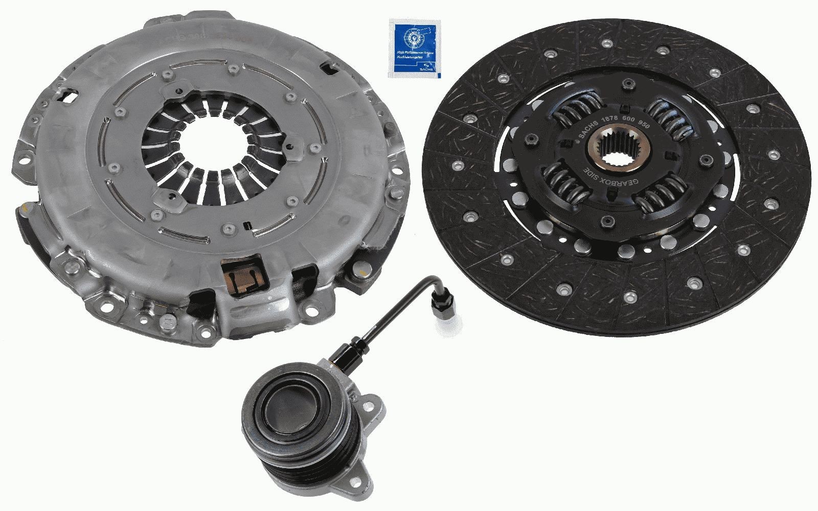 SACHS Kytkinpaketti 3000 990 559 SACHS 3000 990 559 Kytkinpaketti SSANGYONG Actyon Sports II Pick-up 2.3 150 hv 2012