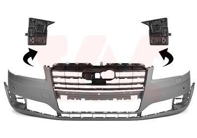 Põrkeraud VAN WEZEL 0354575 VAN WEZEL 0354575 AUDI A8 2016 Tagapõrkeraud ja esipõrkeraud
