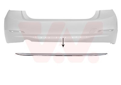 VAN WEZEL Puskurin lista 0670551 0670551 VAN WEZEL Puskurin lista BMW X4