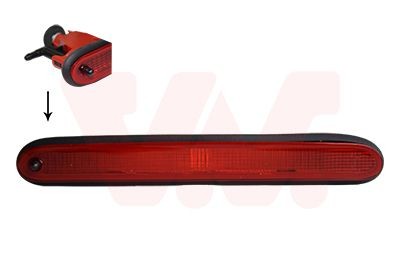 VAN WEZEL Papildus bremžu signāla lukturis 0991929 VAN WEZEL 0991929 Papildus bremžu signāla lukturis Citroën XM Y4 cena