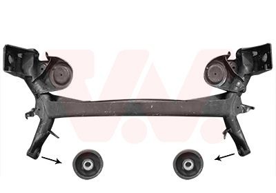 VAN WEZEL Σώμα άξονα 1604629 Σώμα άξονα Fiat 188 1604629 VAN WEZEL