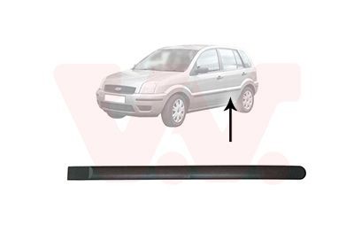 VAN WEZEL Suoja- / koristelista, ovi 1810425 1810425 VAN WEZEL Koristelista Ford C-MAX hinta
