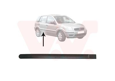 VAN WEZEL Door molding 1810426 VAN WEZEL 1810426 Door molding