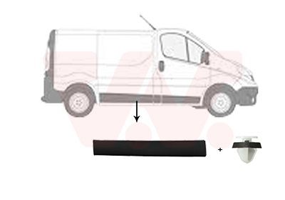 VAN WEZEL Friso, painel lateral 4396426 Friso porta VAN WEZEL NISSAN 4396426
