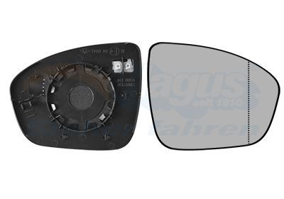 VAN WEZEL Vetro specchio, specchio esterno 4403838 VAN WEZEL 4403838 Vetro specchio, specchio esterno