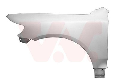 VAN WEZEL Skærm 5847657 Skærm Volkswagen 7LA, 7L6, 7L7 5847657 VAN WEZEL