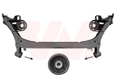 Asverbinding VAN WEZEL 5880629 VAN WEZEL 5880629: Vooras Volkswagen NEW BEETLE 2000