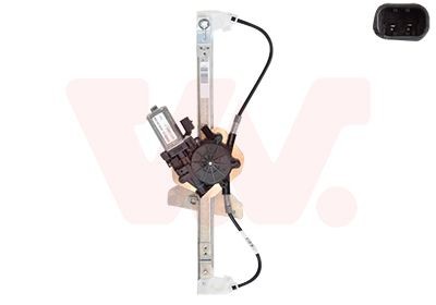 Rudehejs VAN WEZEL 5931265 VAN WEZEL 5931265 Ruderegulator bag venstre Volvo S80 2001