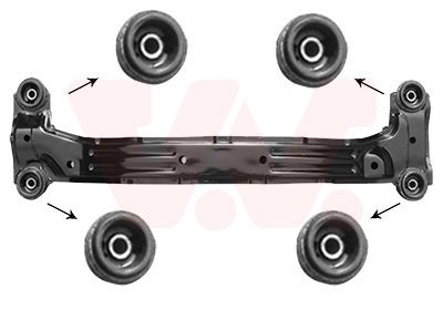 Ponte assale VAN WEZEL 8257629 VAN WEZEL 8257629 Ponte assale Hyundai ATOS 2013