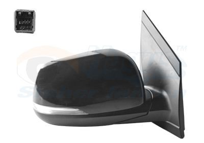 VAN WEZEL Välipeegel 8314818 VAN WEZEL 8314818 Küljepeegel Fiat MAREA originaal