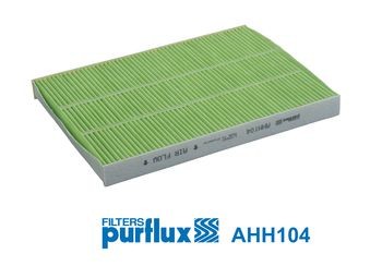 PURFLUX Filtrs, Salona telpas gaiss AHH104 Salona filtrs PURFLUX Skoda RAPID AHH104