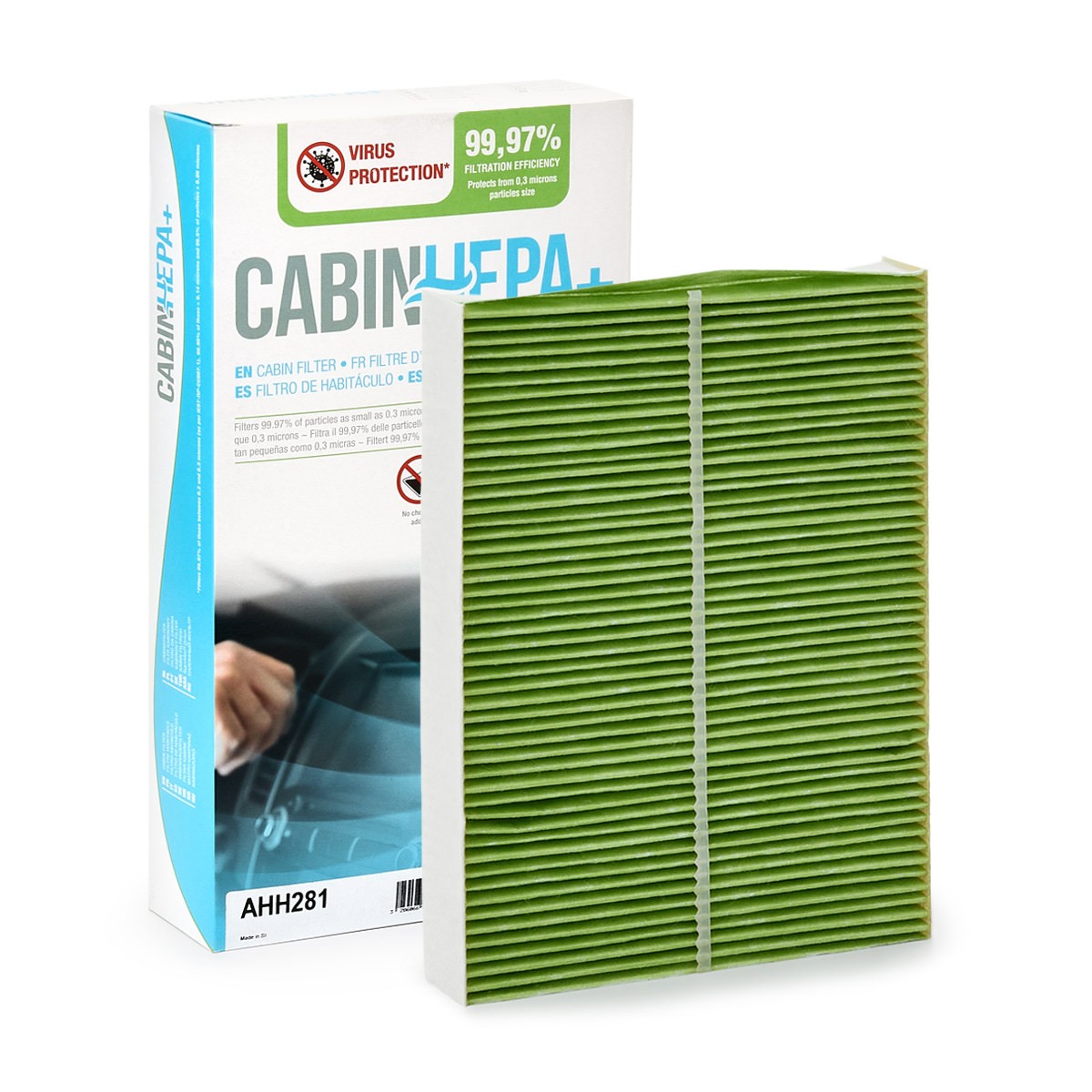 PURFLUX Pollen filter AHH482 AHH482 PURFLUX pollen filter for NISSAN INTERSTAR