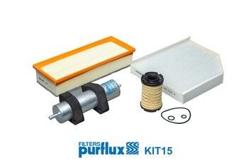 PURFLUX Kit de filtros KIT15 KIT15 PURFLUX Elemento de filtro Fiat baratos