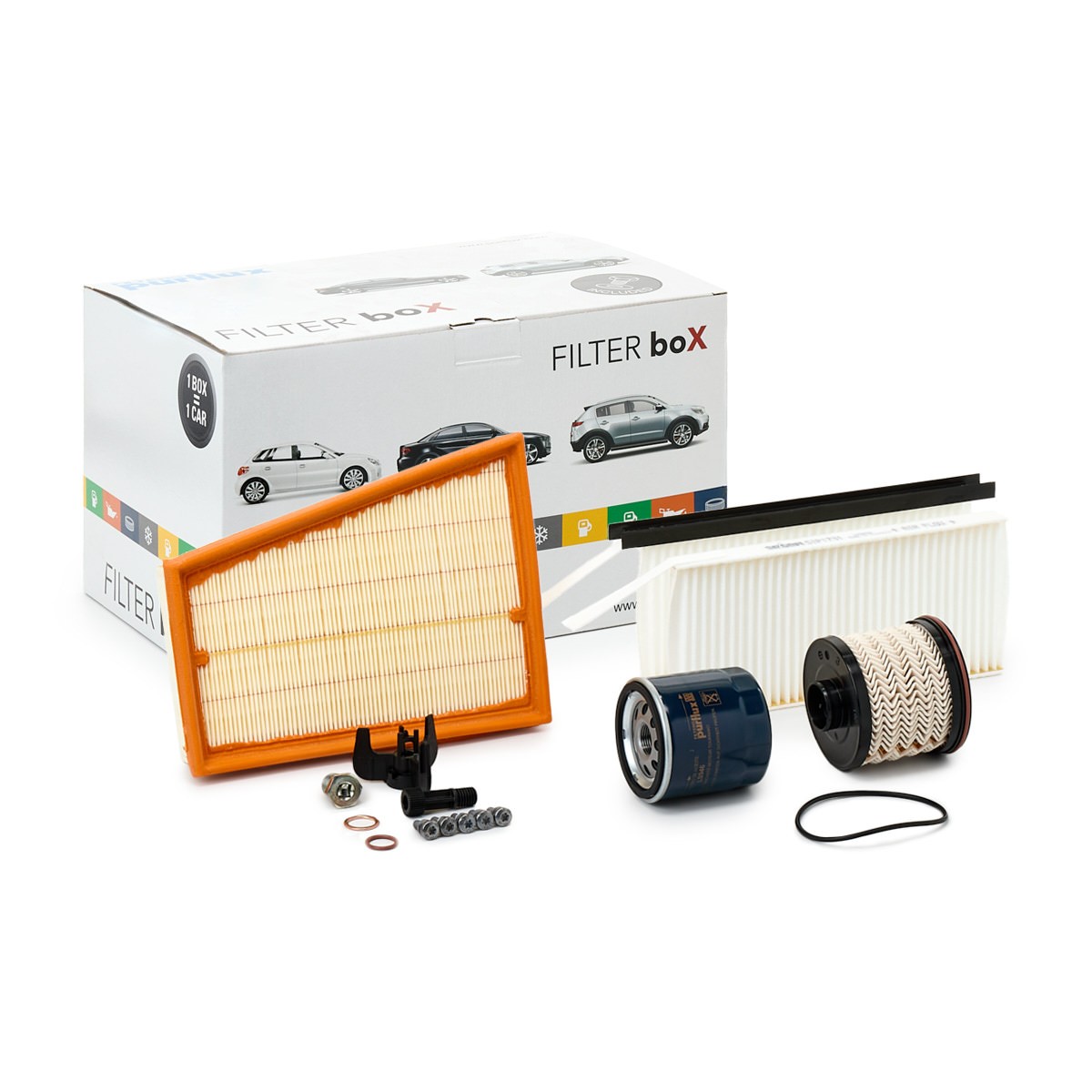 PURFLUX Filter kit KIT19 KIT19 PURFLUX service kit for JAGUAR XJ