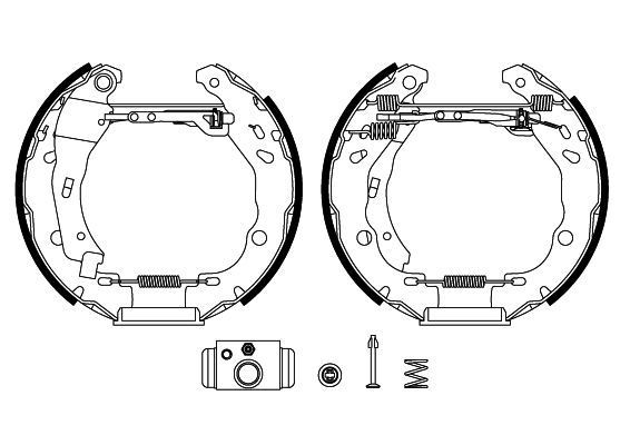 MINTEX Bremsesko sett MSP414 Bremsesko sett MINTEX BMW 3-serie MSP414