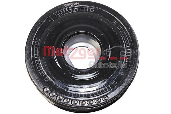 Poulie damper (vilebrequin) METZGER 6400104 METZGER 6400104: Poulie de vilebrequin Nissan QASHQAI 2015