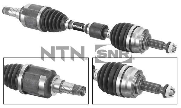 SNR Drivaxel DK68.022 SNR DK68.022 Drivaxel NISSAN JUKE vänster och höger