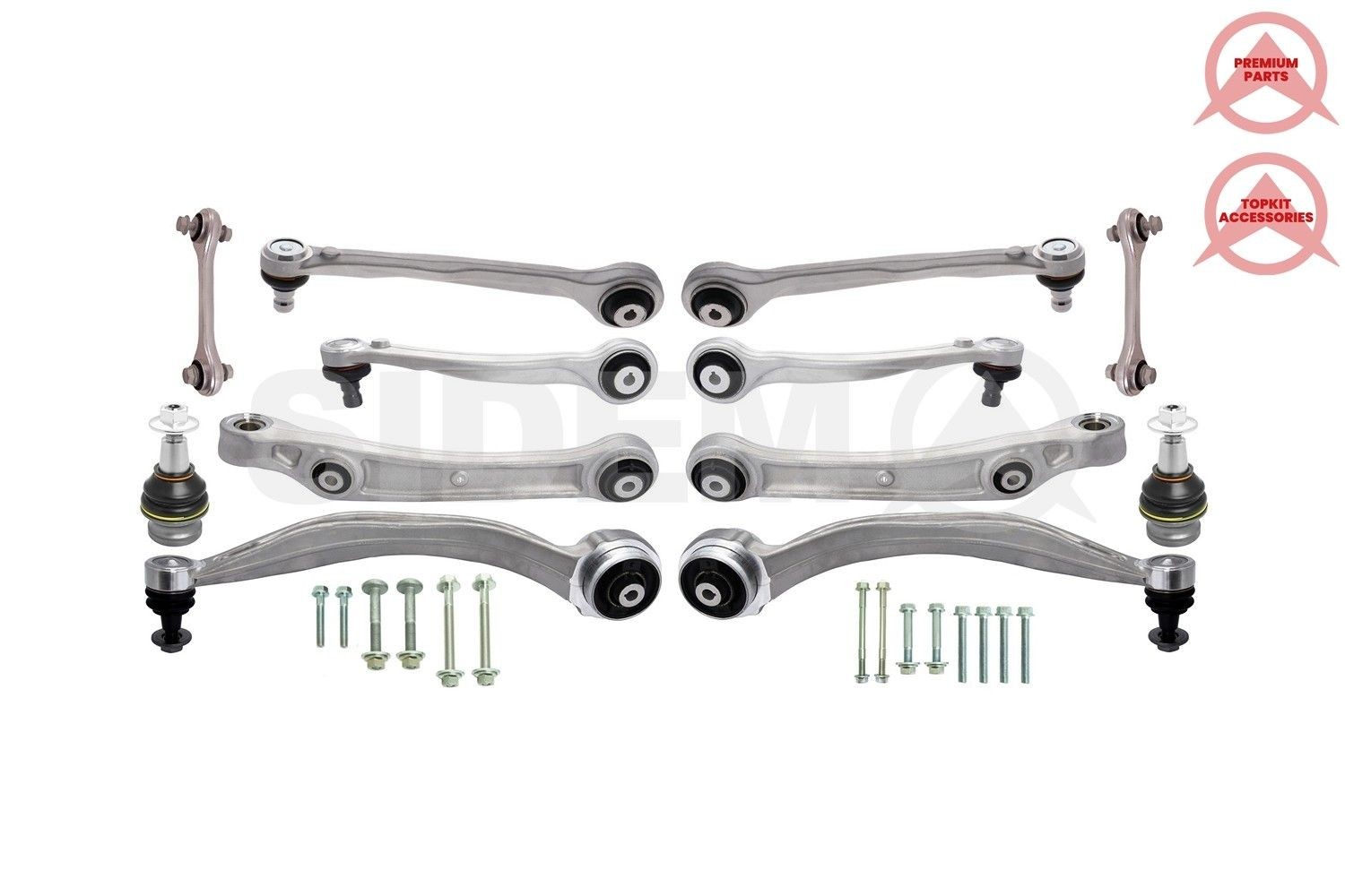 SIDEM Σετ επισκευής, ψαλίδι 370072 SIDEM Σετ επισκευής ψαλίδι AUDI 370072