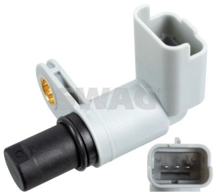SWAG Devējs, Sadales vārpstas stāvoklis 33 10 3898 33 10 3898 Sadales vārpstas pozīcijas sensors PEUGEOT 207 SWAG