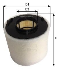 CLEAN FILTER Air filter MA3497 MA3497 CLEAN FILTER air filter for AUDI Q3