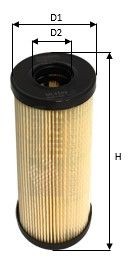 CLEAN FILTER Oliefilter ML4589 Oliefilters CLEAN FILTER NISSAN ML4589