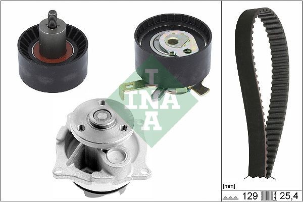 Veepump + hammasrihmakomplekt INA 530 0066 30 INA 530 0066 30 Veepump + hammasrihma komplekt Ford MONDEO 2000