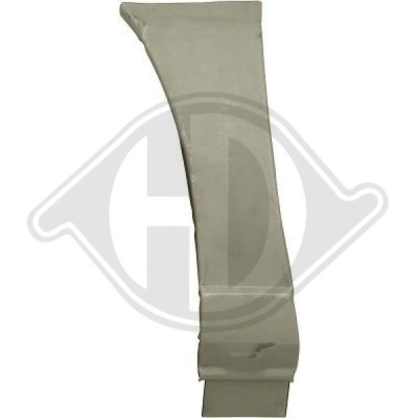 DIEDERICHS Body 9330072 AUDI DIEDERICHS rear-end cowling 9330072