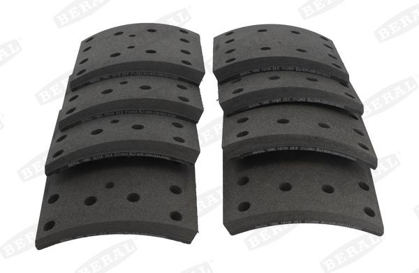 BERAL Piduriklotsi komplekt, trummelpidur KBL19116.1-1660 Käsipidur BERAL Kia SPORTAGE KBL19116.1-1660