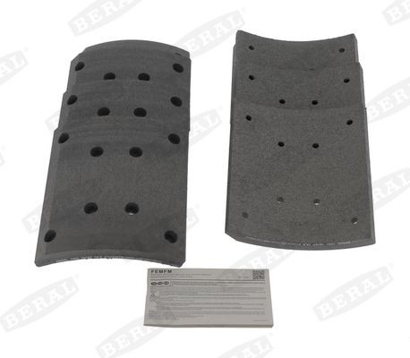 BERAL Piduriklotsi komplekt, trummelpidur KBL19187.0-1660 BERAL Trummelpidur Volkswagen KBL19187.0-1660