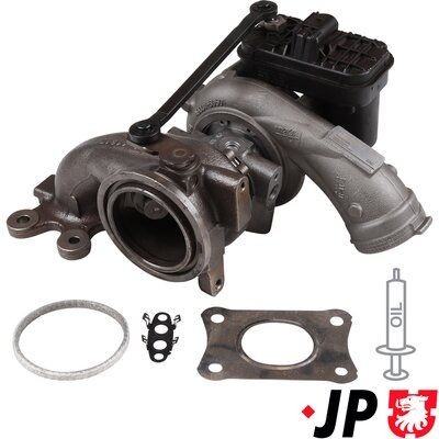 Turbocharger JP GROUP 1117411600 JP GROUP 1117411600: Turbolader Volkswagen T-ROC 2019