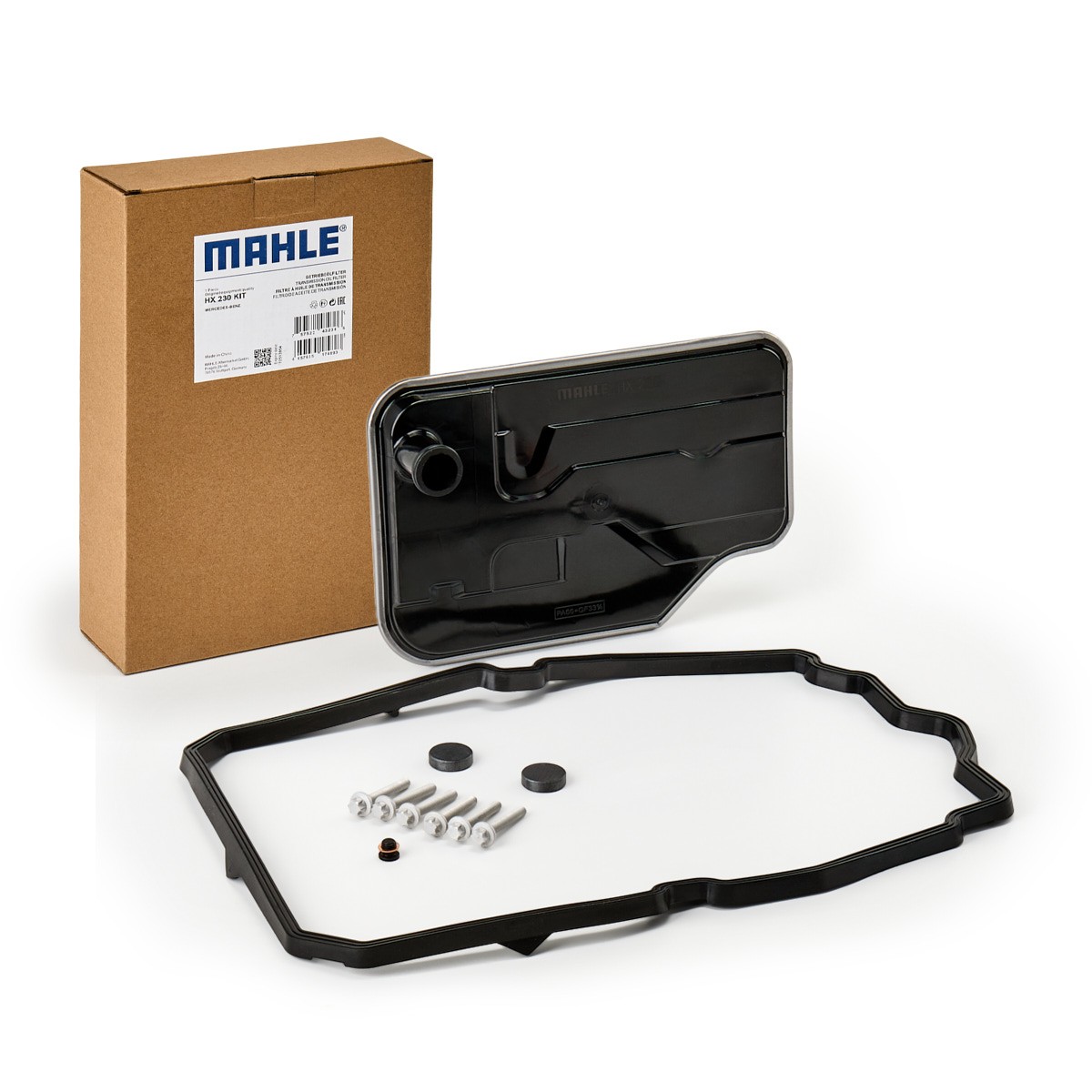 Oljefiltersats, automatväxellåda MAHLE HX 230 KIT MAHLE HX 230 KIT Växellådsfilter MERCEDES-BENZ GLK 2010