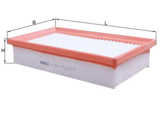 MAHLE Air filter LX 4040 LX 4040 MAHLE air filter for KIA PROCEED