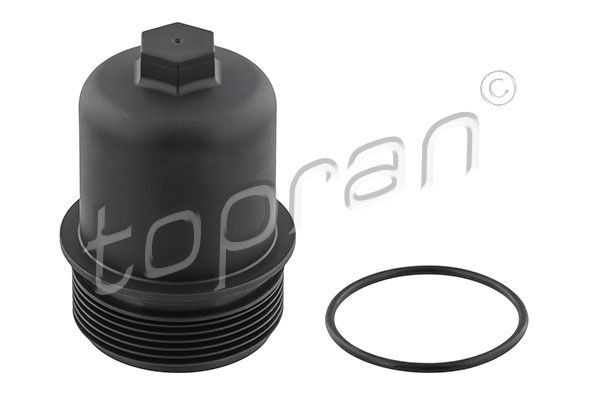 TOPRAN Cover, oil filter housing 119 098 119 098 TOPRAN oil filter housing NISSAN MICRA