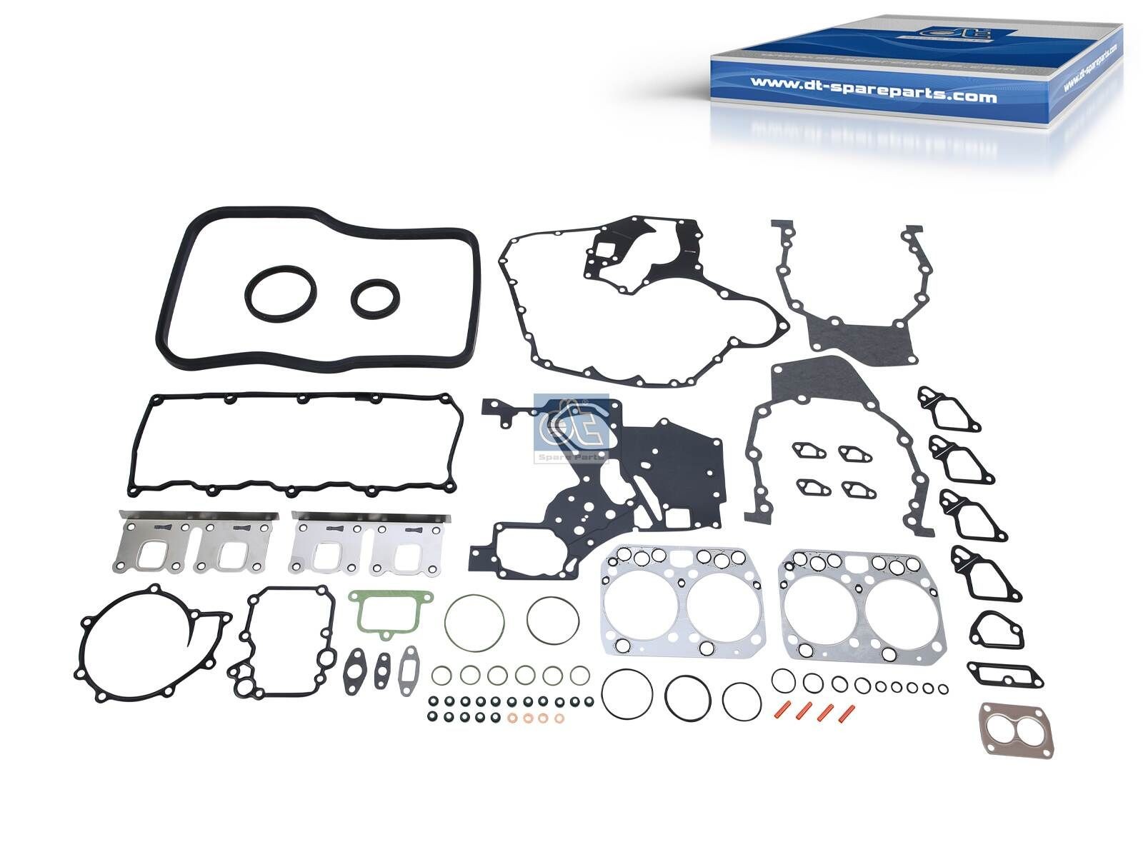 DT Spare Parts Full Gasket Set, engine 3.90124 3.90124 DT Spare Parts crankcase gasket set SSANGYONG TIVOLI