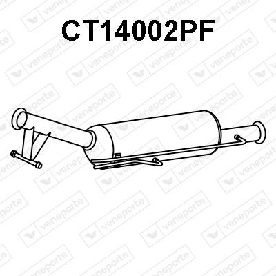 VENEPORTE Catalizzatore SCR CT14002PF CT14002PF VENEPORTE Convertitore catalitico MITSUBISHI prezzo