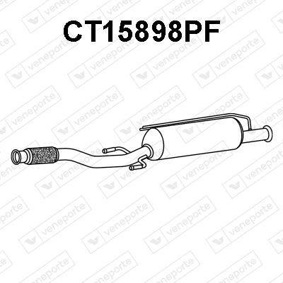 VENEPORTE SCR-katalysator CT15898PF CT15898PF Katalysator OPEL VECTRA VENEPORTE