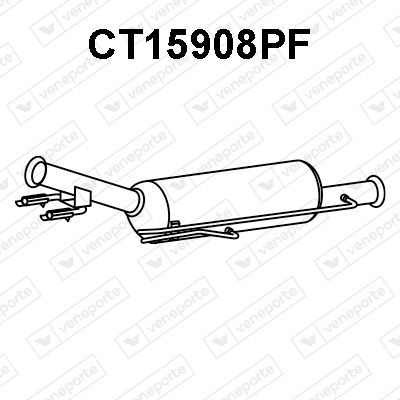 VENEPORTE Katalyzátor SCR CT15908PF VENEPORTE Katalyzátor BMW CT15908PF