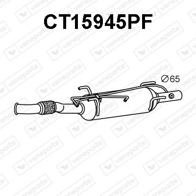 VENEPORTE SCR-katalysator CT15945PF Autokatalysator VENEPORTE 406 CT15945PF goedkoop