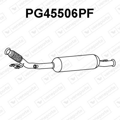 VENEPORTE SCR-katalüsaator PG45506PF VENEPORTE Katalüsaator ALFA ROMEO PG45506PF