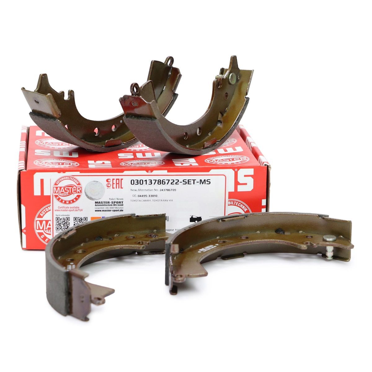 MASTER-SPORT Remschoenset 03013786722-SET-MS 03013786722-SET-MS Trommelrem TOYOTA LAND CRUISER MASTER-SPORT