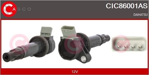 CASCO Bobina de ignição CIC86001AS CIC86001AS Bobina de ignição CITROËN C3 CASCO