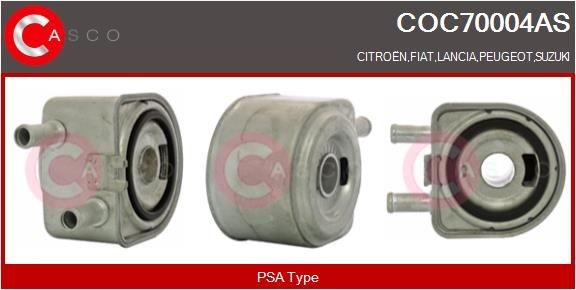 CASCO Oljekylare COC70004AS COC70004AS CASCO oljekyl PEUGEOT 406