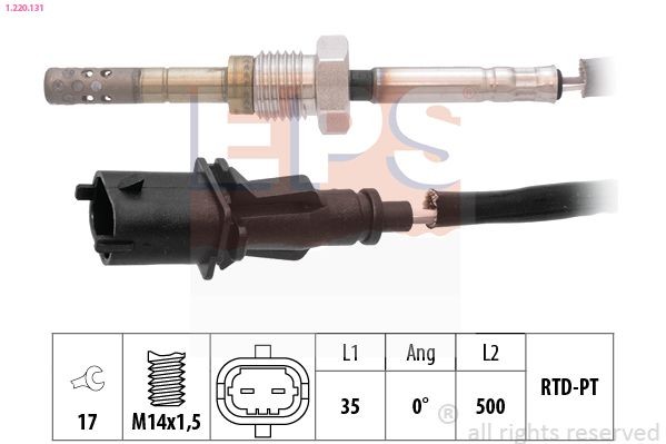 EPS Abgastemperatursensor 1.220.131 1.220.131 Abgastemperatursensor EPS OPEL ANTARA