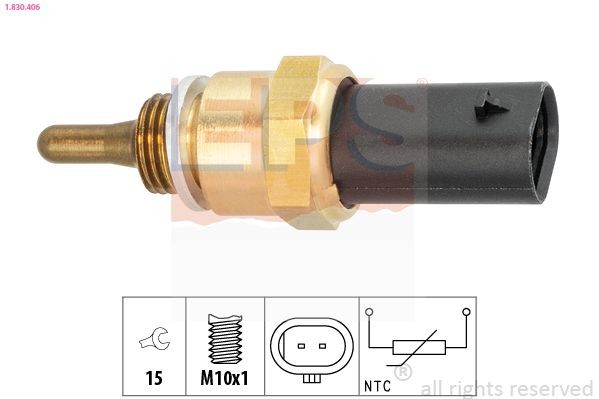 EPS Olietemperatur føler 1.830.406 EPS 1.830.406 Olietemperatur føler JAGUAR XJ Sedan (X351) billig