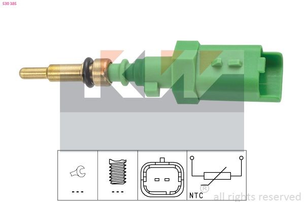 KW Kylvätsketemperatursensor 530 385 530 385 KW kylvätsketemperatur sensor Toyota DYNA
