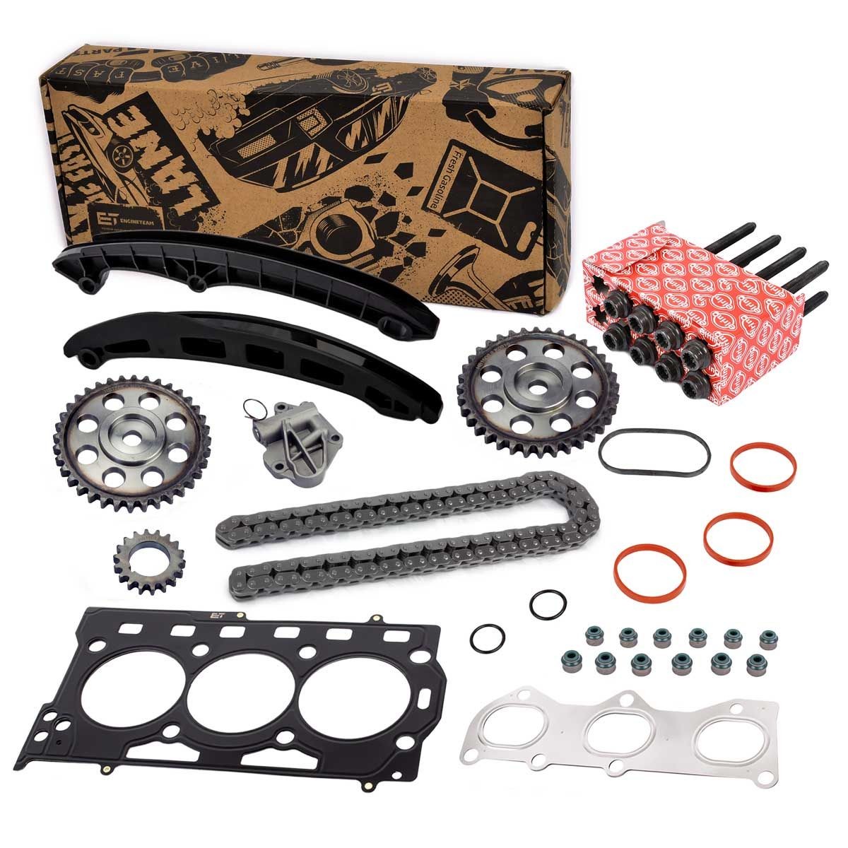 ET ENGINETEAM Kit de distribuição RS0045VR1 Corrente de distribuição ET ENGINETEAM Volkswagen MULTIVAN RS0045VR1