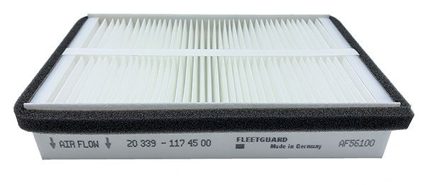 FLEETGUARD Kupefilter AF56100 Klimafilter FLEETGUARD TESLA AF56100