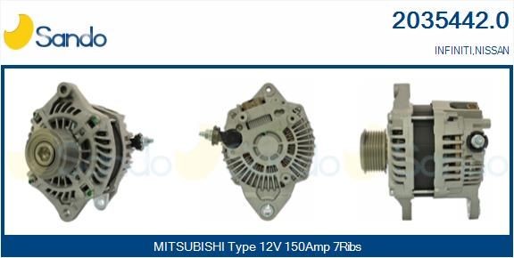 SANDO Alternador 2035442.0 SANDO Generador 2035442.0 opiniones