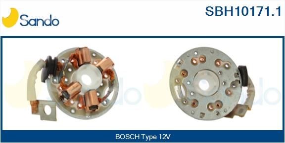 SANDO Holder, kulbørster SBH10171.1 SBH10171.1 Kulbørste, starter SANDO OPEL SPEEDSTER