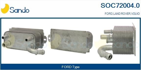 SANDO Chladič motorového oleja SOC72004.0 SOC72004.0 SANDO Chladič motorového oleja Ford lacné